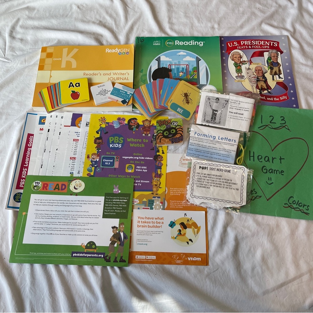 Learning Bundle for Kids | PreK Kindergarten Resources | Books Games Fun Learnin